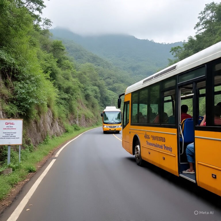 Theni to Kodaikanal 45-Seater Luxury Coach Tour Package (2 Nights / 3 Days)