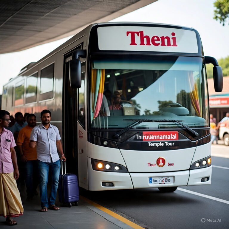 Theni to Thiruvannamalai Temple Tour