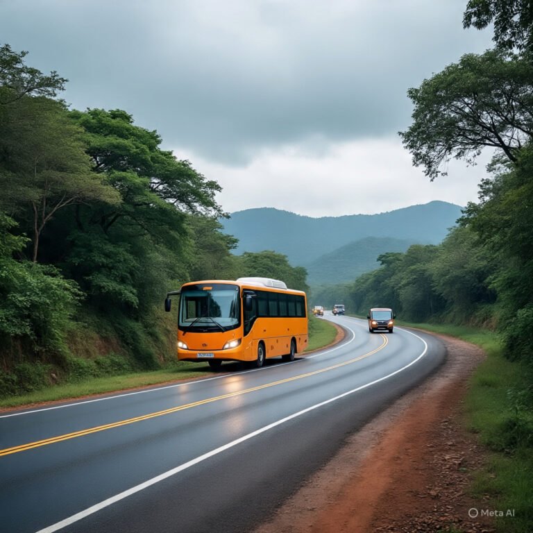 Theni to Kodaikanal & Poombarai 40-Seater Luxury Bus Tour (2D/1N)