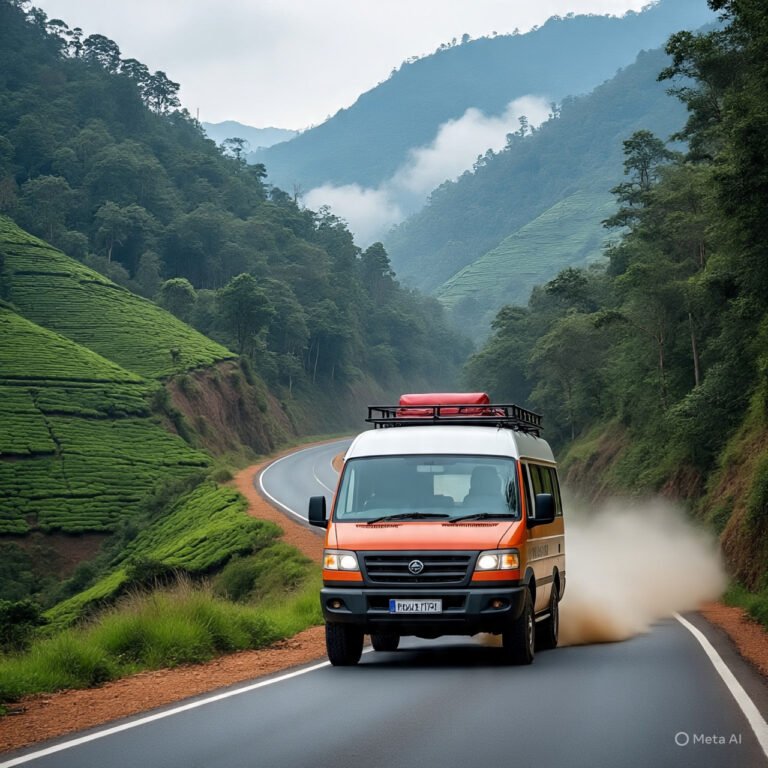 Theni to Kodaikanal & Poombarai 10+1 Luxury Caravan Tour (2D/1N)