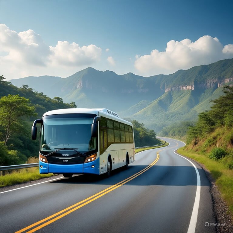 Trivandrum – Varkala – Alleppey – Cochin – Munnar – Vagamon (6 Nights / 7 Days)40 Seater (2+2) AC Luxury Coach