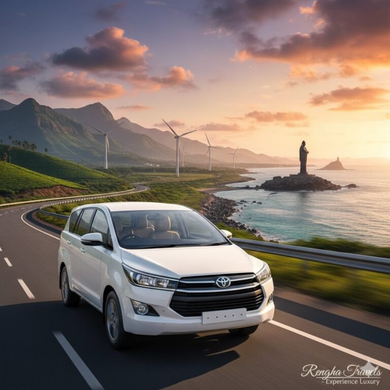 Theni, Trivandrum, Varkala, Alleppey, Cochin