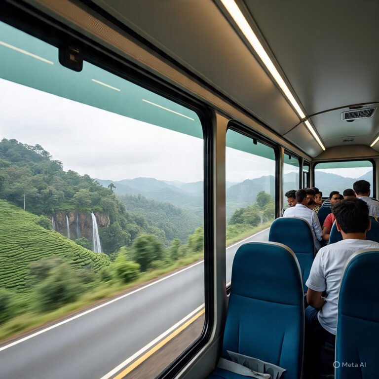Theni – Guruvayur – Athirappilly – Cochin – Munnar – Theni Seater Luxury Bus