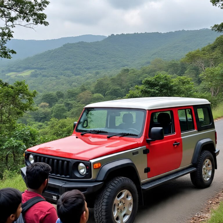 Theni – Athirappilly – Guruvayur (1 Night / 2 Days)The Thar Roxx is a 5-seater