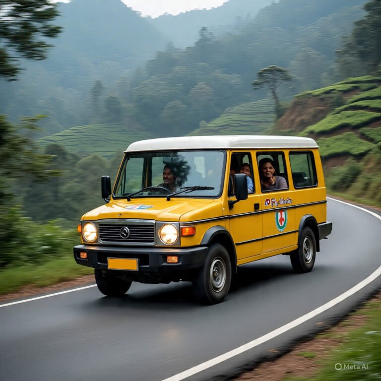 Theni – Munnar – Thekkady – Theni: Tempo Traveller Tour (2 Nights / 3 Days)