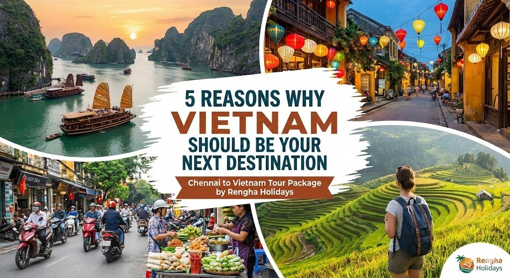 5 years why Vietname Should be next Destination . Chennai to Vietnam Tour package