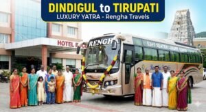 Dindigul to Tirupati Luxury Group Yatra Travel in Grandeur with Our 53+1 Seater Coach 2026 deal