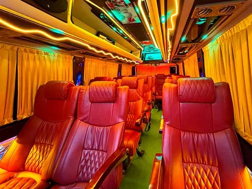 luxury urbania dindigul to thirupathi