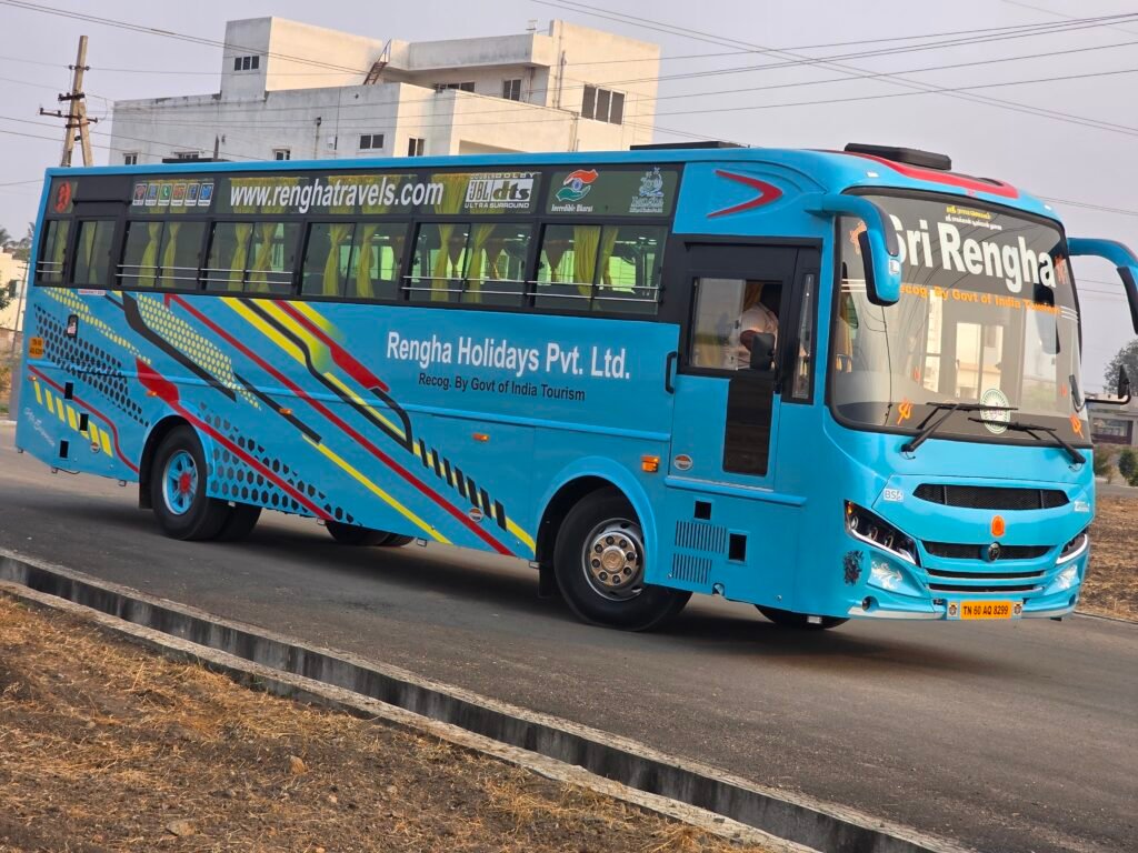 Rengha travels luxury volvo bus