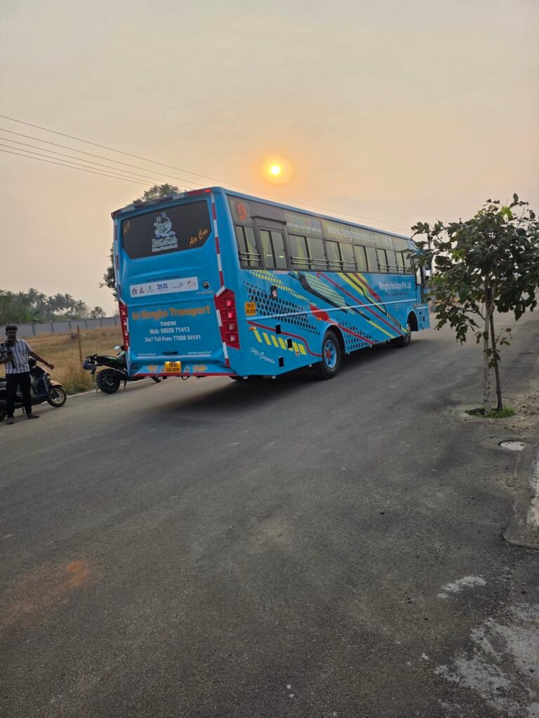 Rengha travels luxury volvo bus